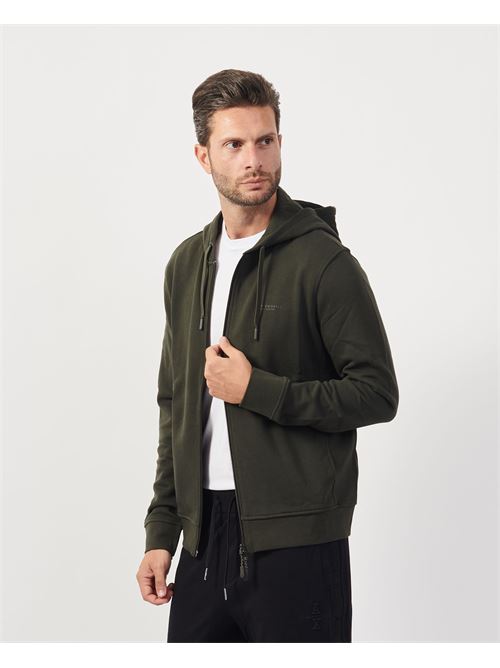 Felpa regular fit Armani Exchange in cotone ARMANI EXCHANGE | 8NZM95-ZJKRZ1832